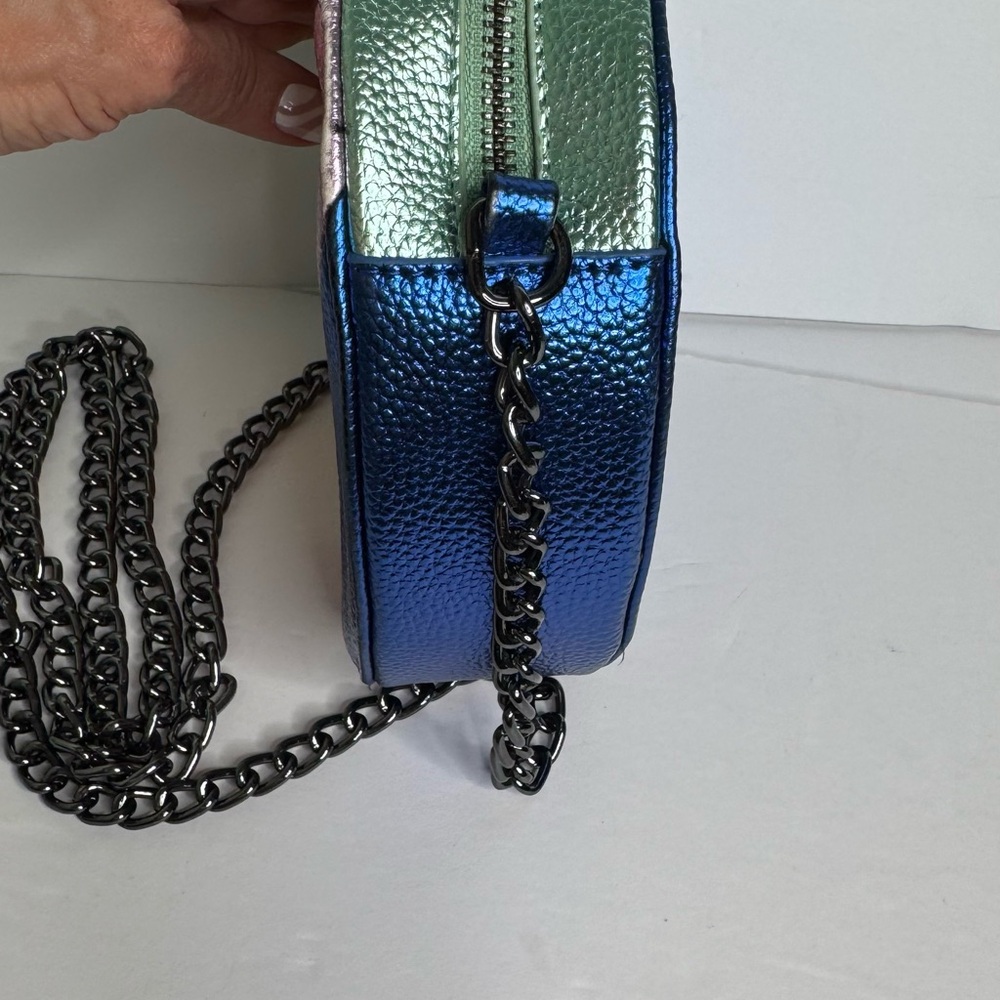 Urban Expressions Rainbow Patchwork Heart Shaped … - image 4